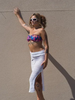 Seaspice Coverup Skirt White