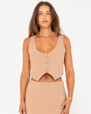Sicily Cropped Vest