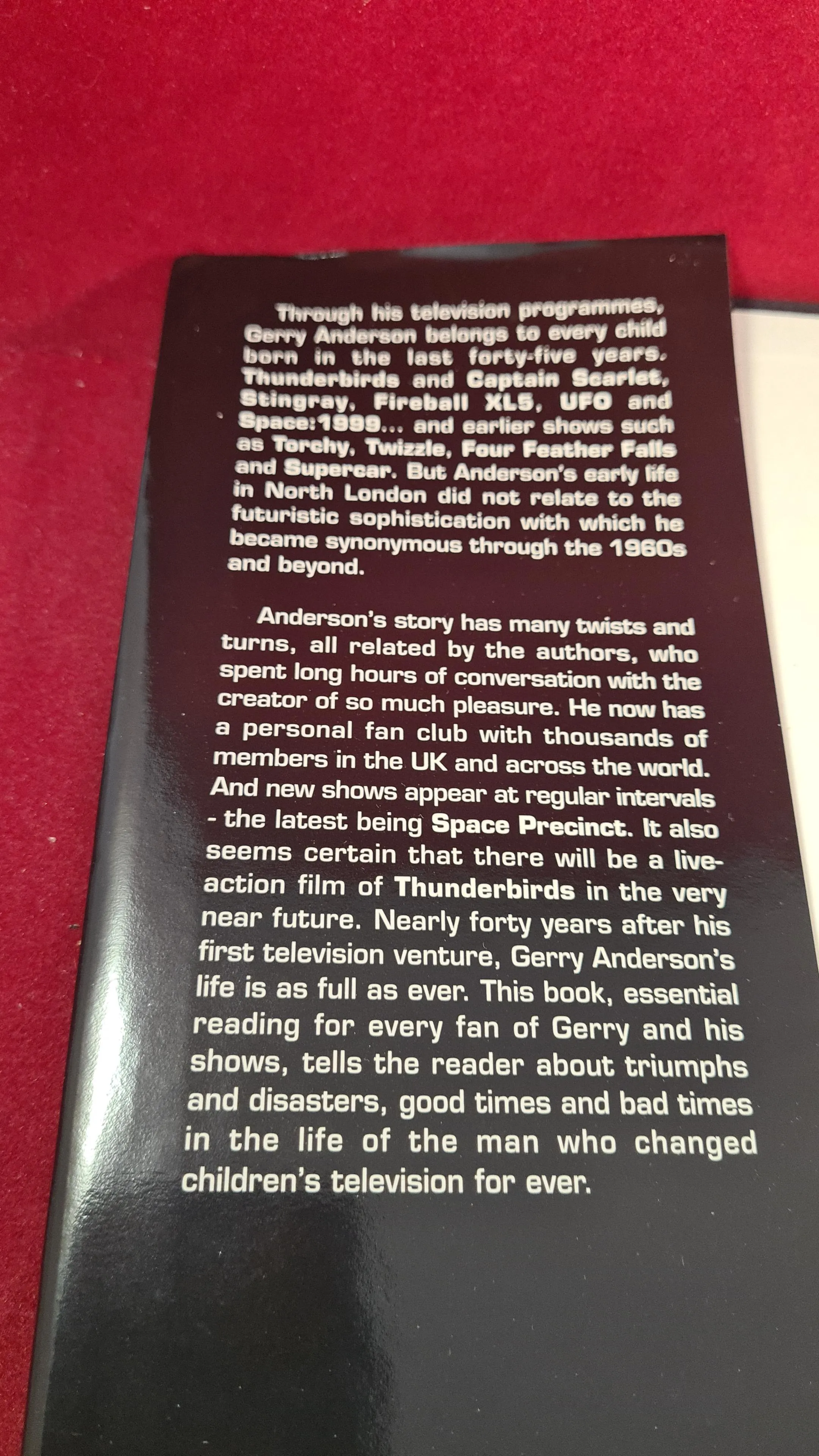 Simon Archer & Stan Nicholls-Gerry Anderson, Legend Books, 1996
