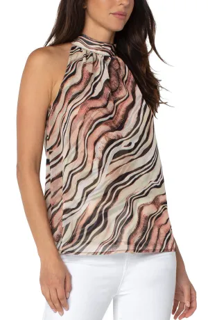 Sleeveless Halter Top