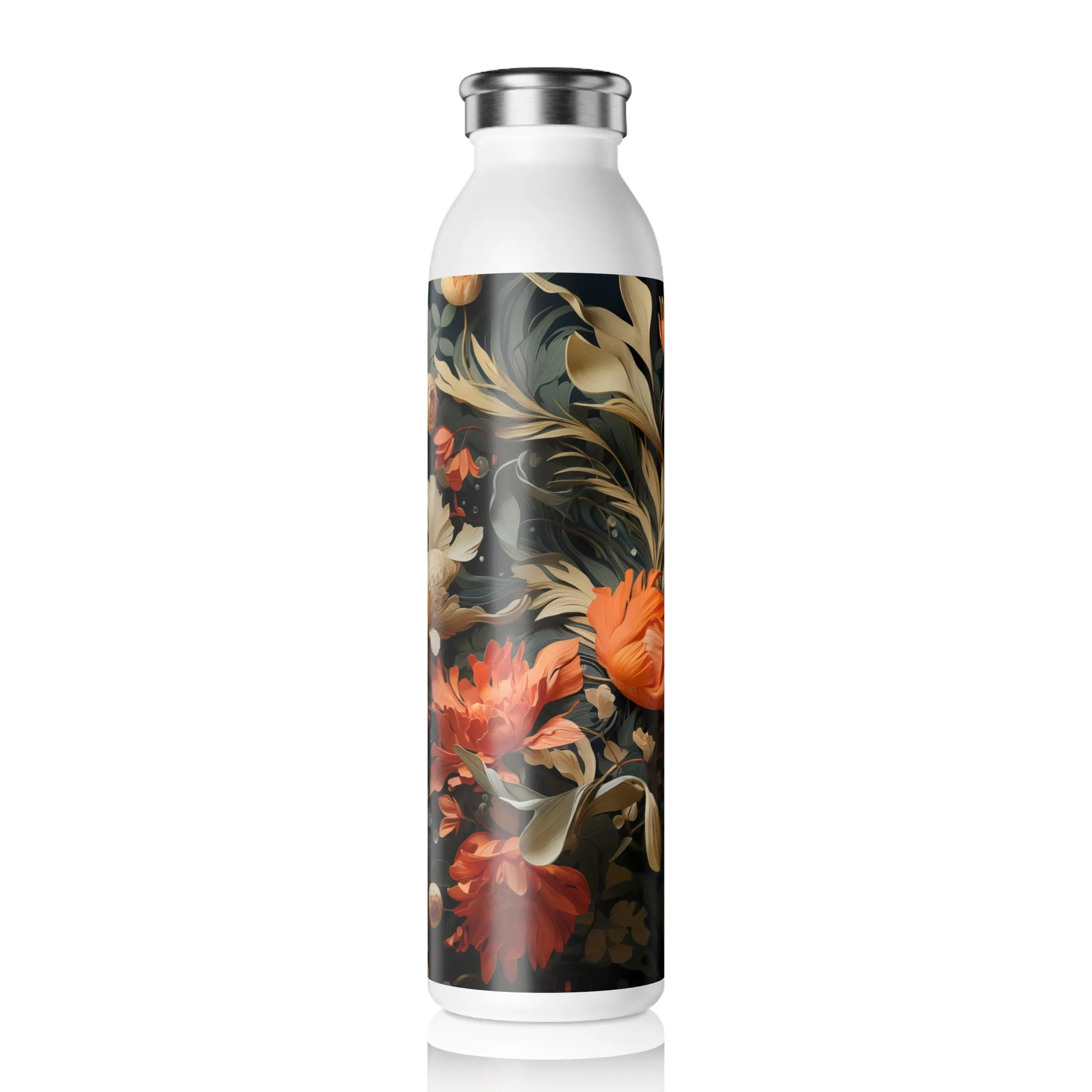 Slim Water Bottle - Annora Marichyasana Anime Koi Fish