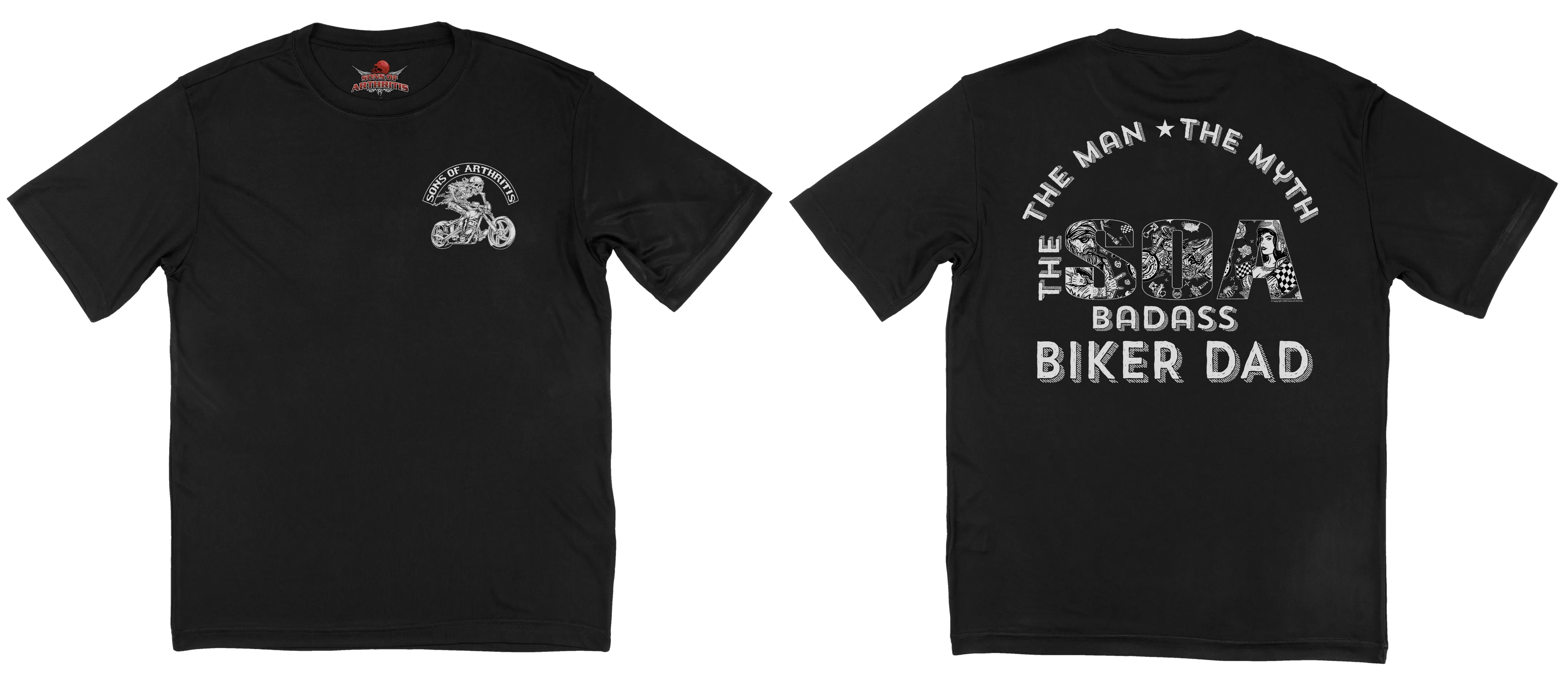 SOA Biker Dad - BLACK (SEE MORE STYLES)