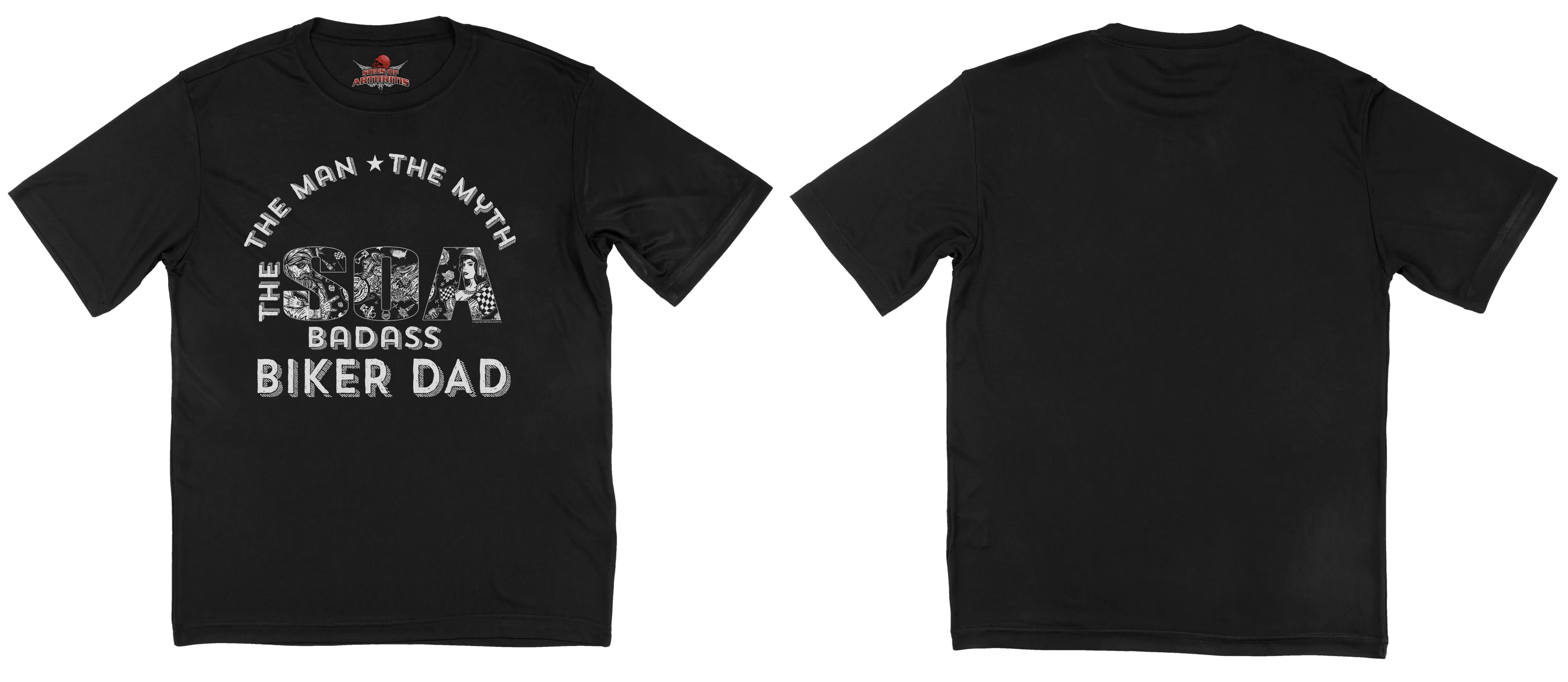 SOA Biker Dad - BLACK (SEE MORE STYLES)