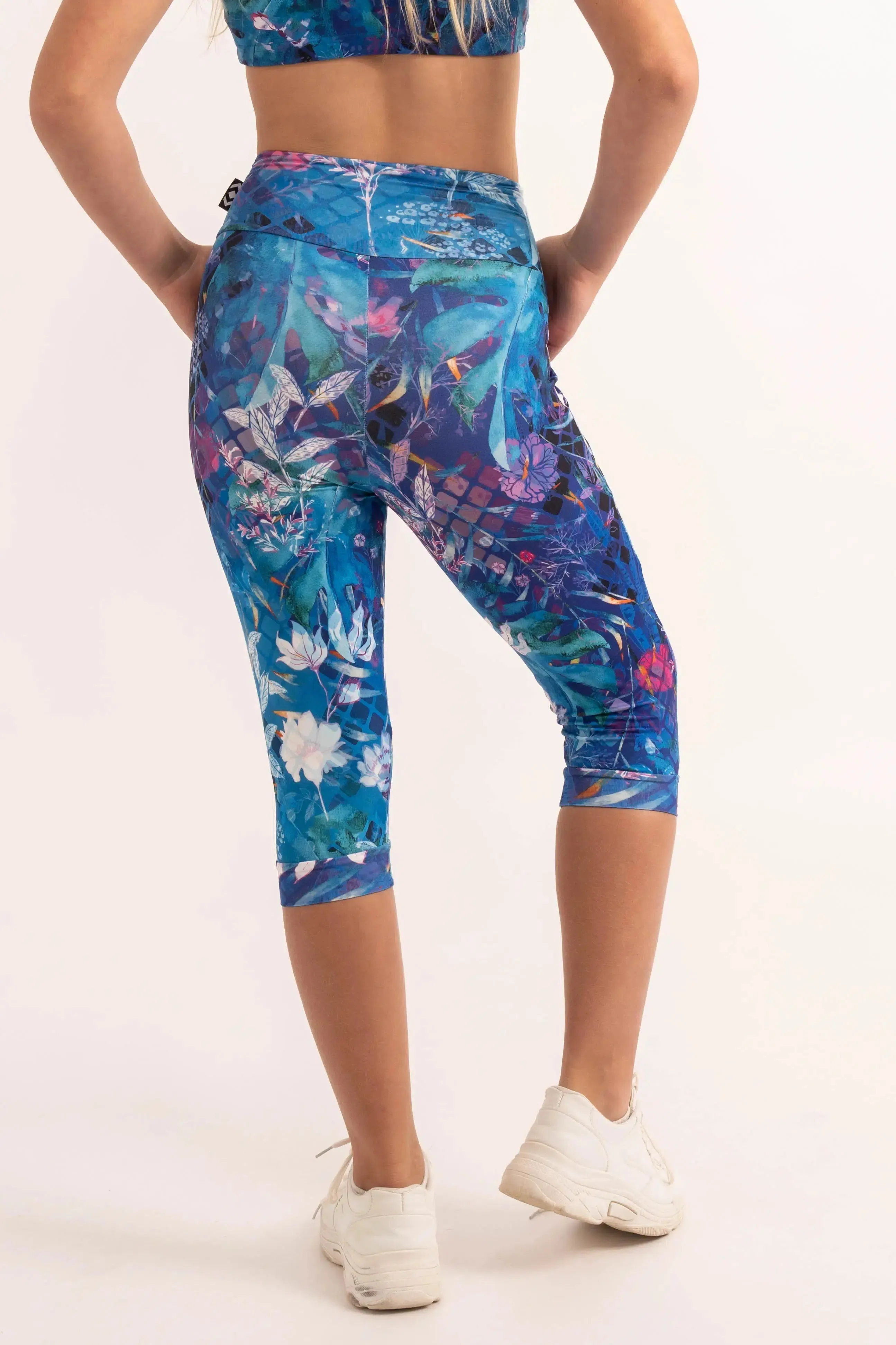Soft To Touch Kids Jogger Capris - Mermaid Mafia