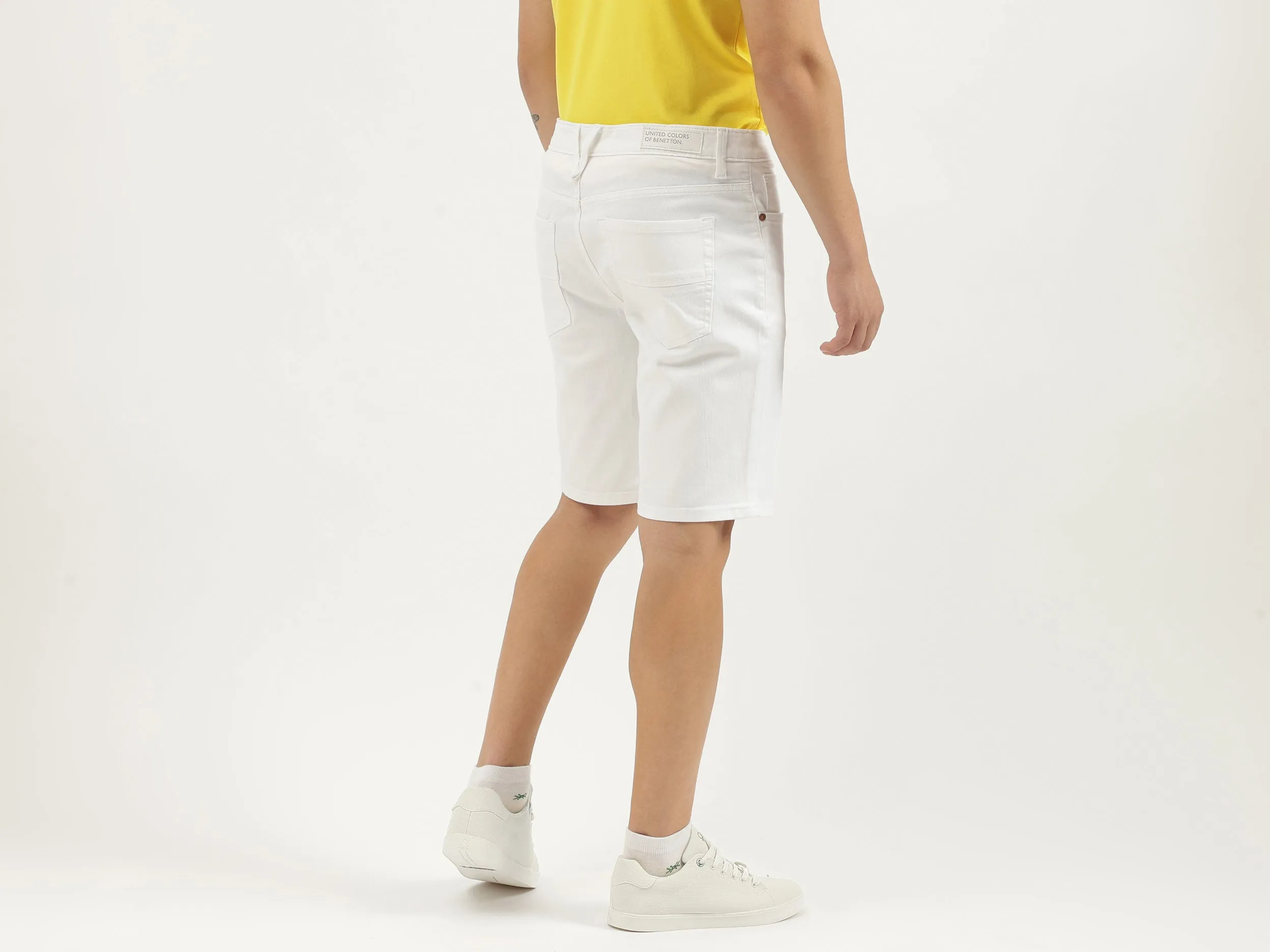 Solid Regular Fit Shorts