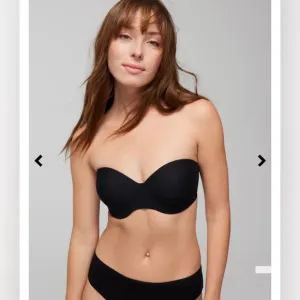 Soma Bodify Black Strapless Bra