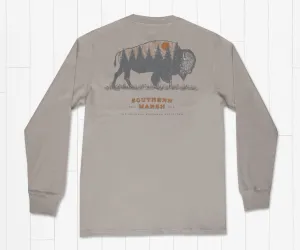 Southern Marsh Starry Silhouette Long Sleeve Tee
