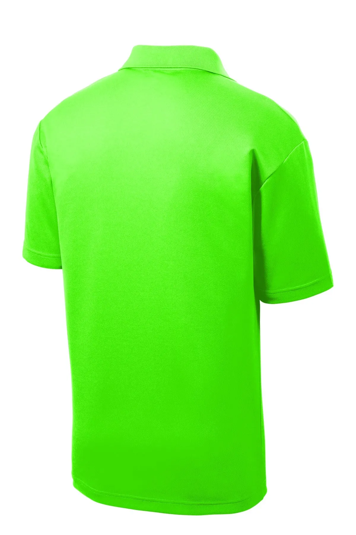Sport-Tek PosiCharge RacerMesh Polo. ST640 Neon Green