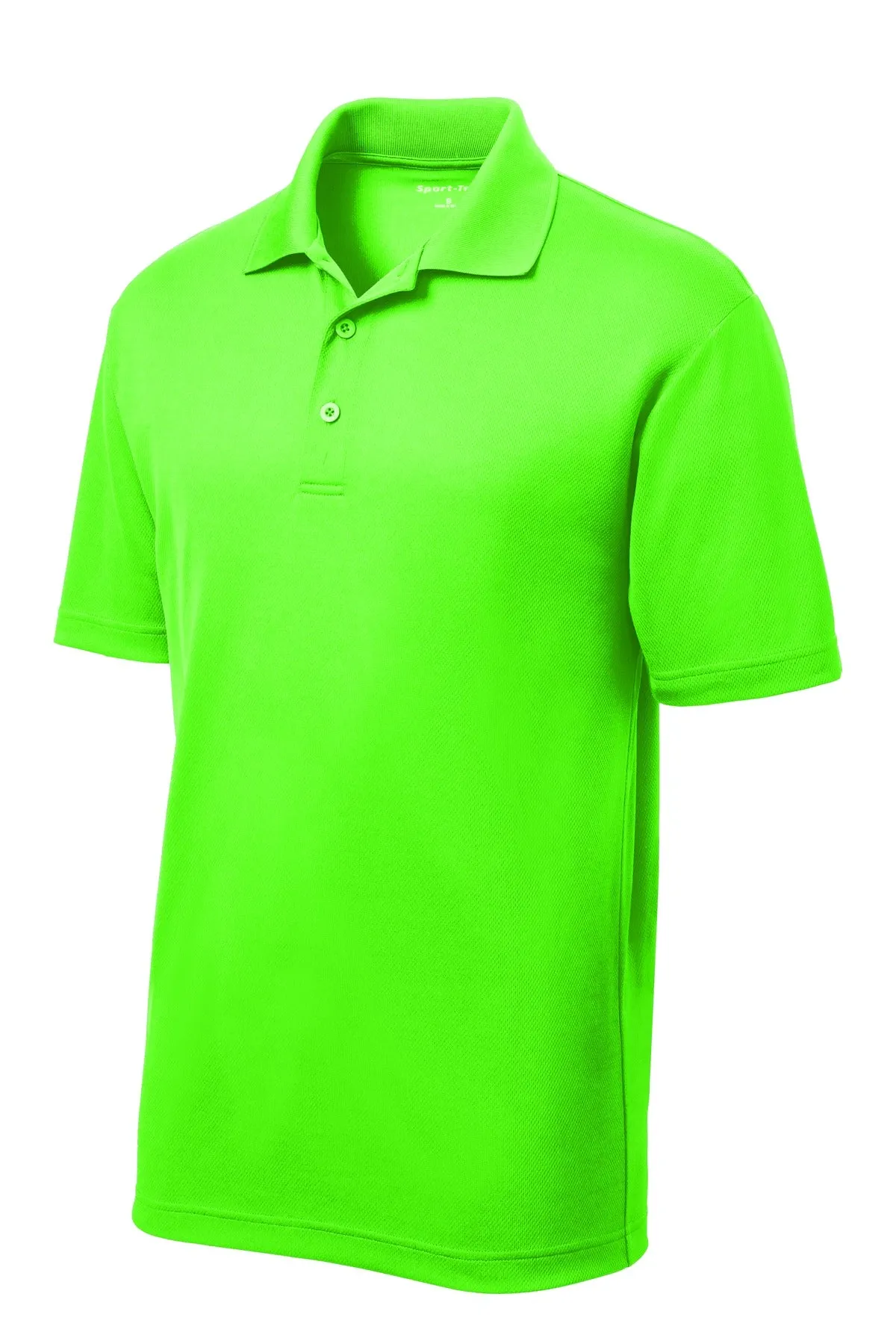 Sport-Tek PosiCharge RacerMesh Polo. ST640 Neon Green