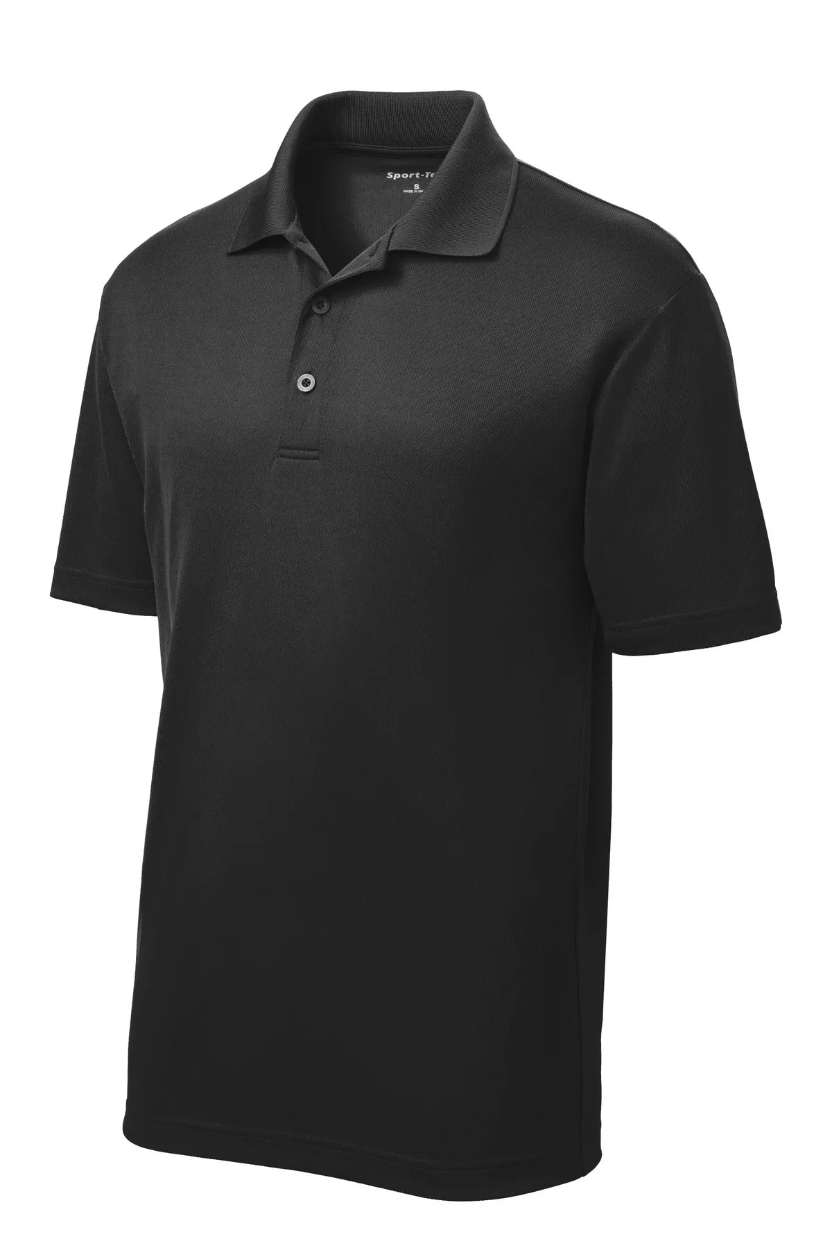 Sport-Tek Youth PosiCharge RacerMesh Polo. YST640 Black
