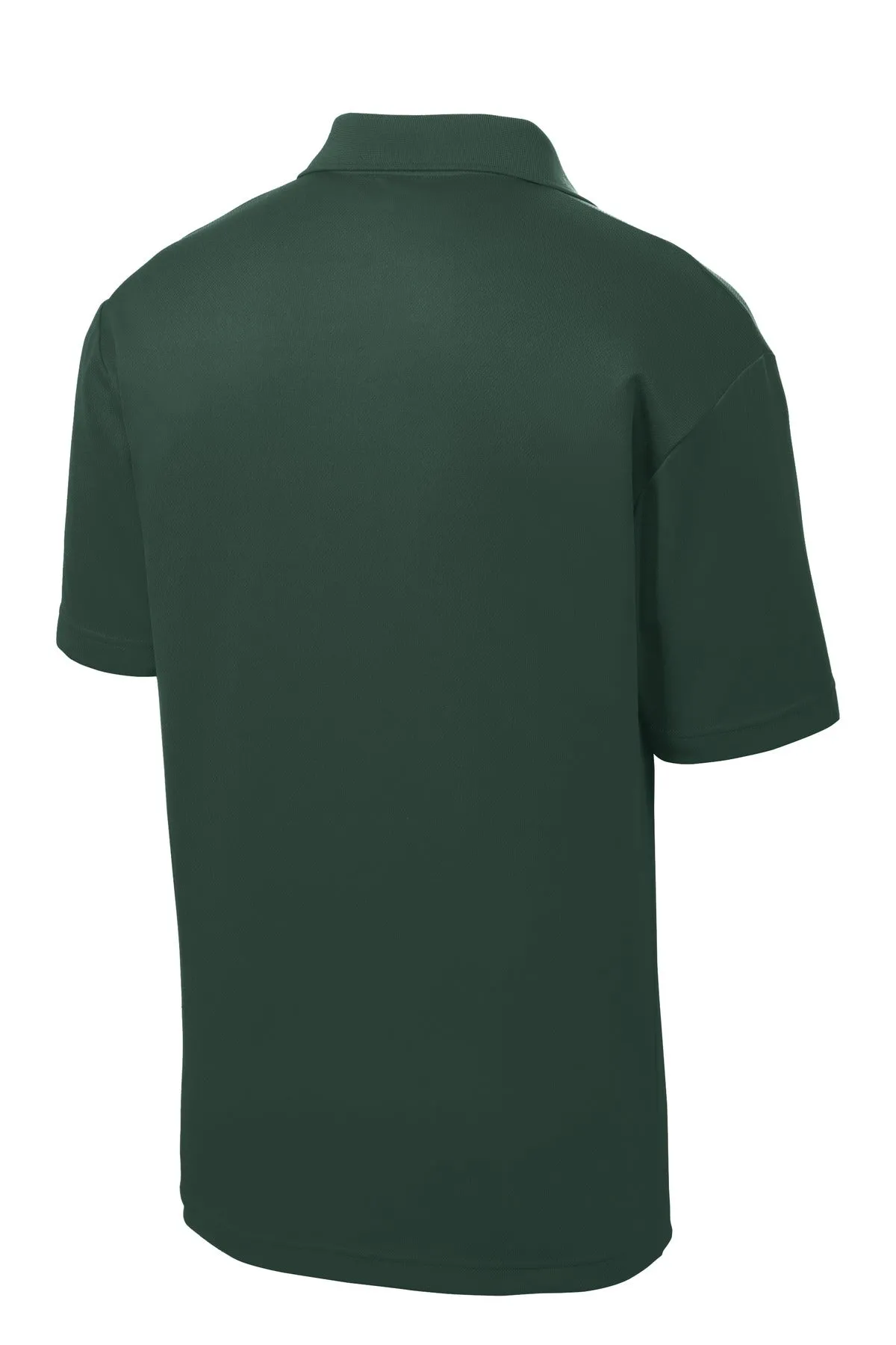 Sport-Tek Youth PosiCharge RacerMesh Polo. YST640 Dark Forest Green