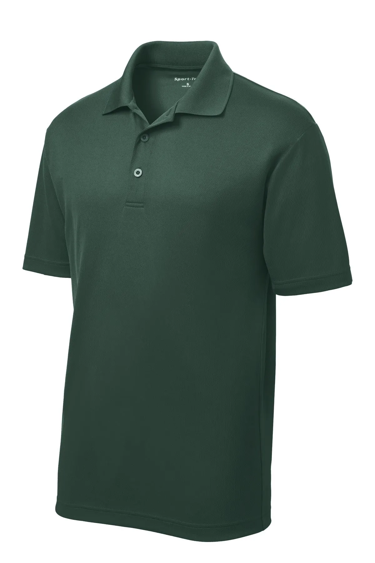 Sport-Tek Youth PosiCharge RacerMesh Polo. YST640 Dark Forest Green