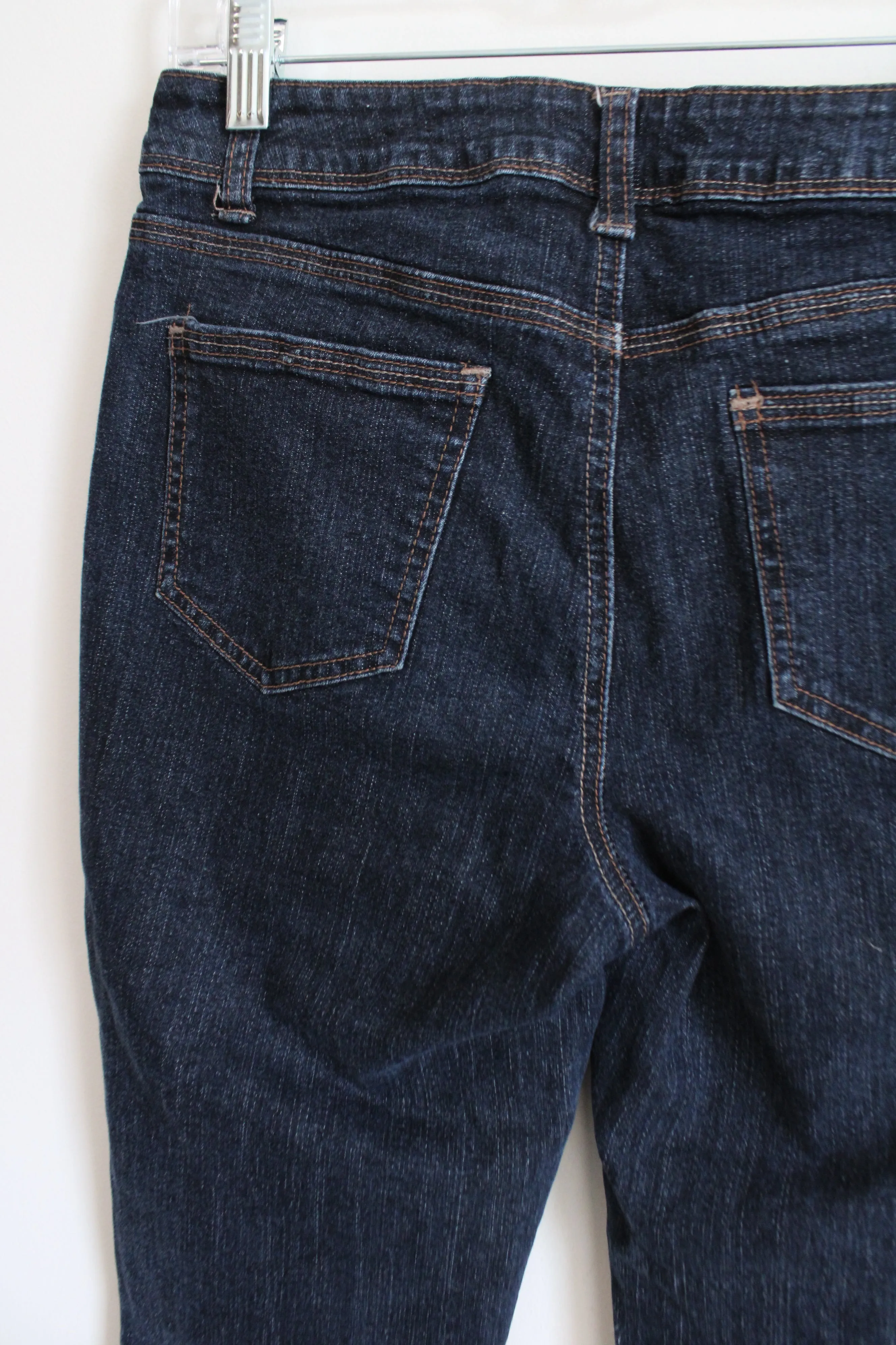 St. John's Bay Cuffed Denim Capri Pants | 6