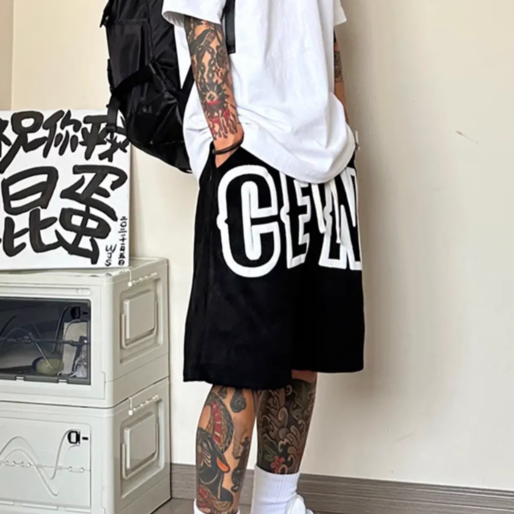 Street Foam Alphabet Shorts