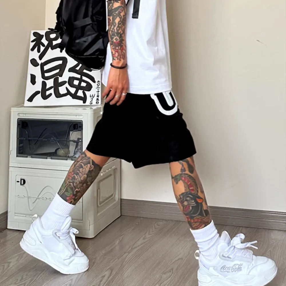 Street Foam Alphabet Shorts