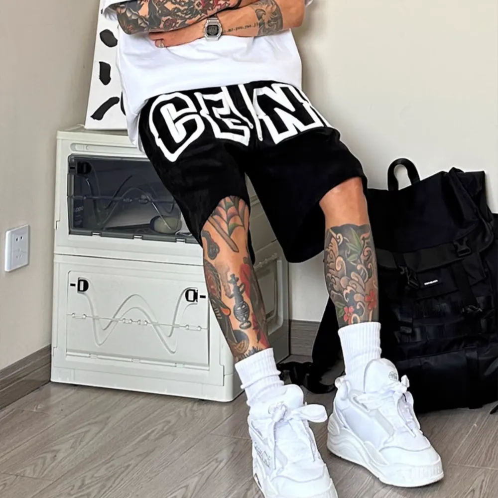 Street Foam Alphabet Shorts