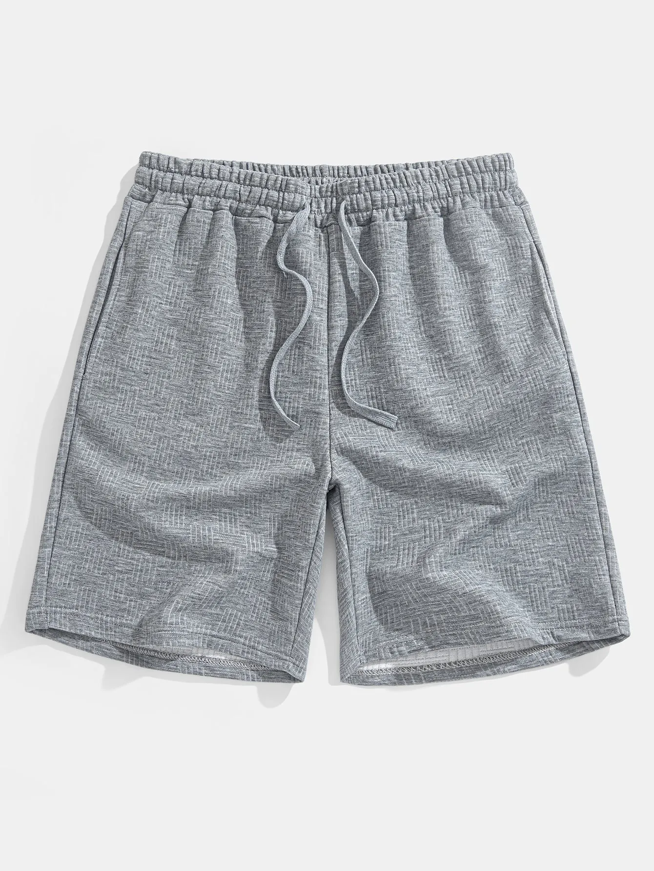 Striped Jacquard T-Shirt & Shorts Set