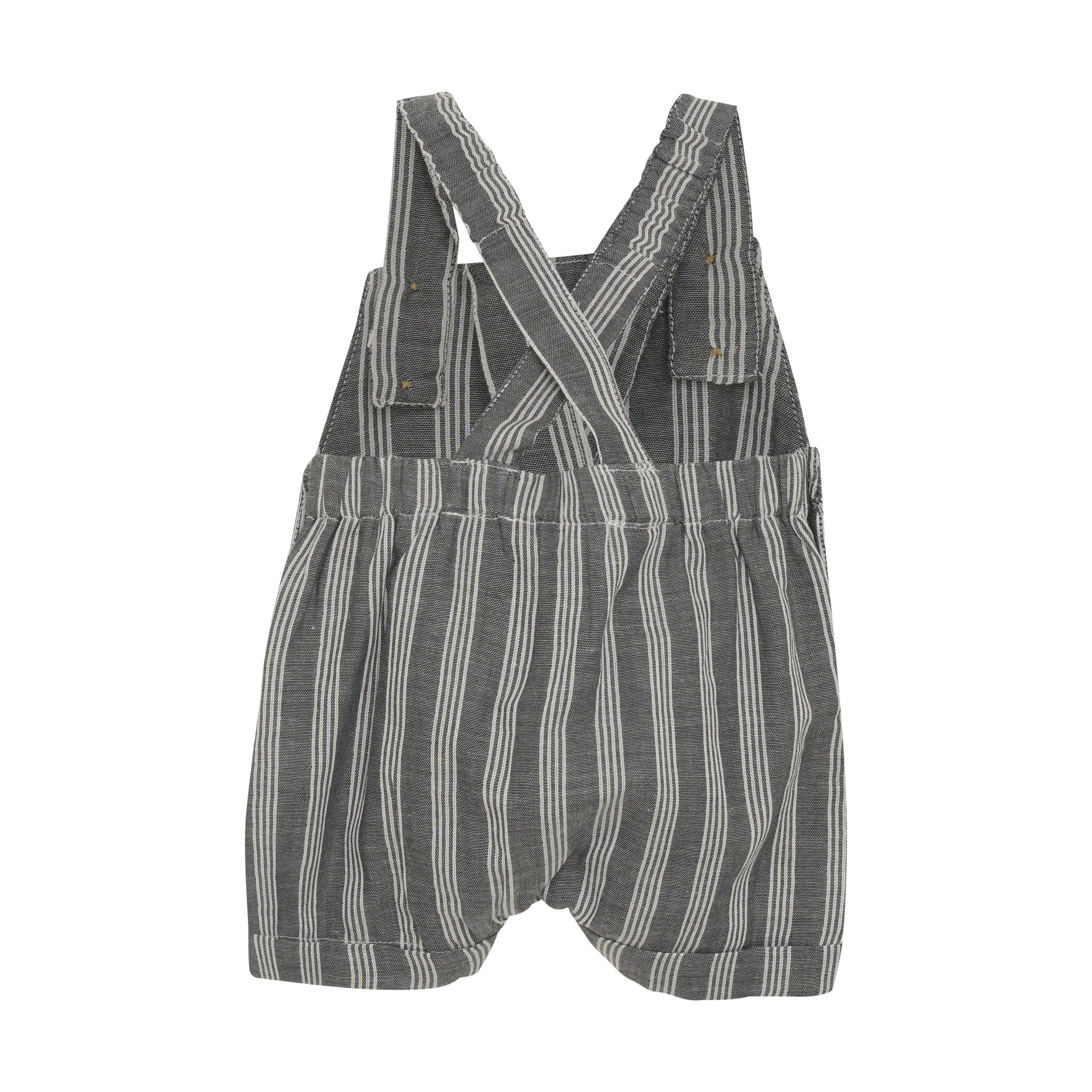 Striped Summer Overalls