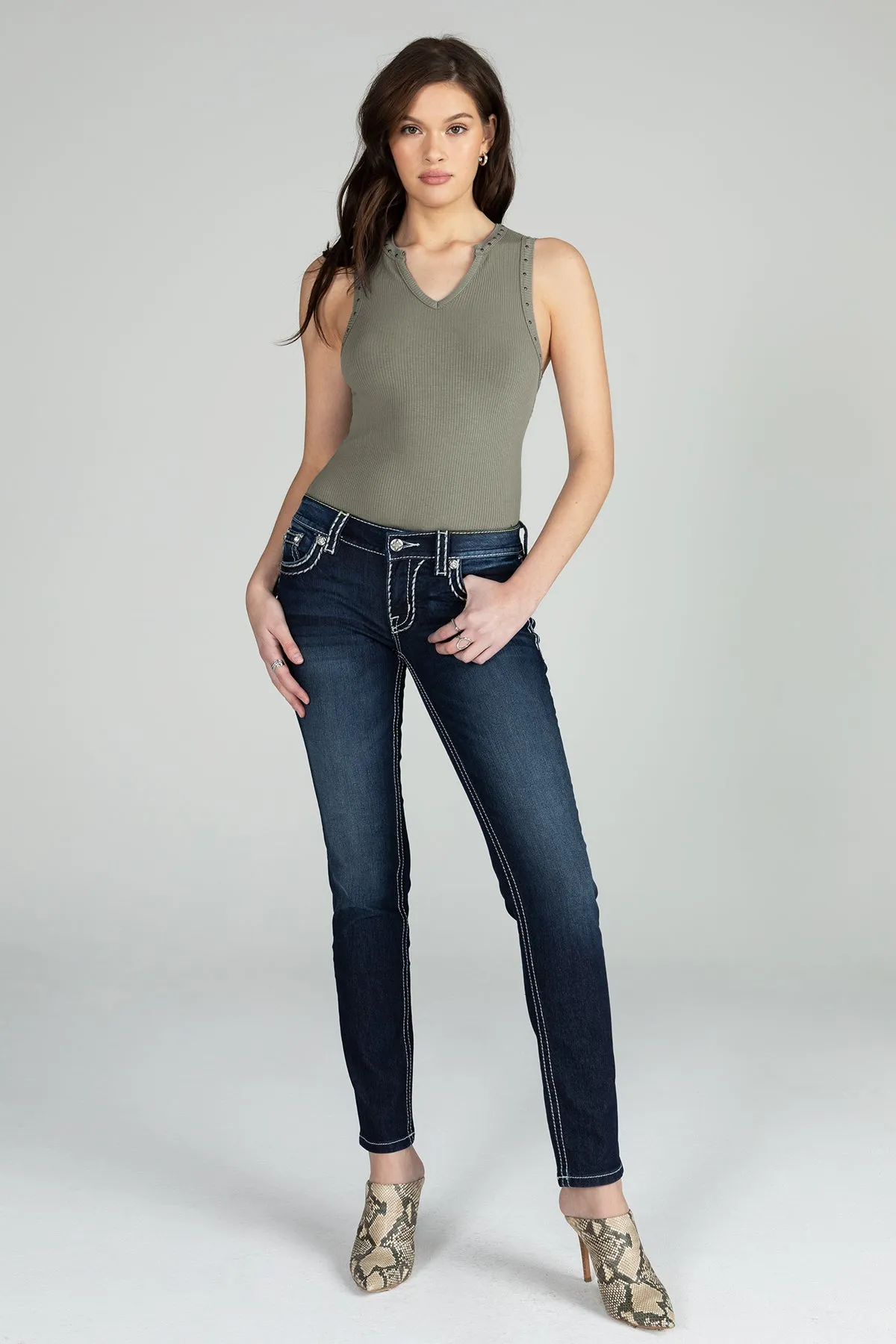 Studded Knit Tank