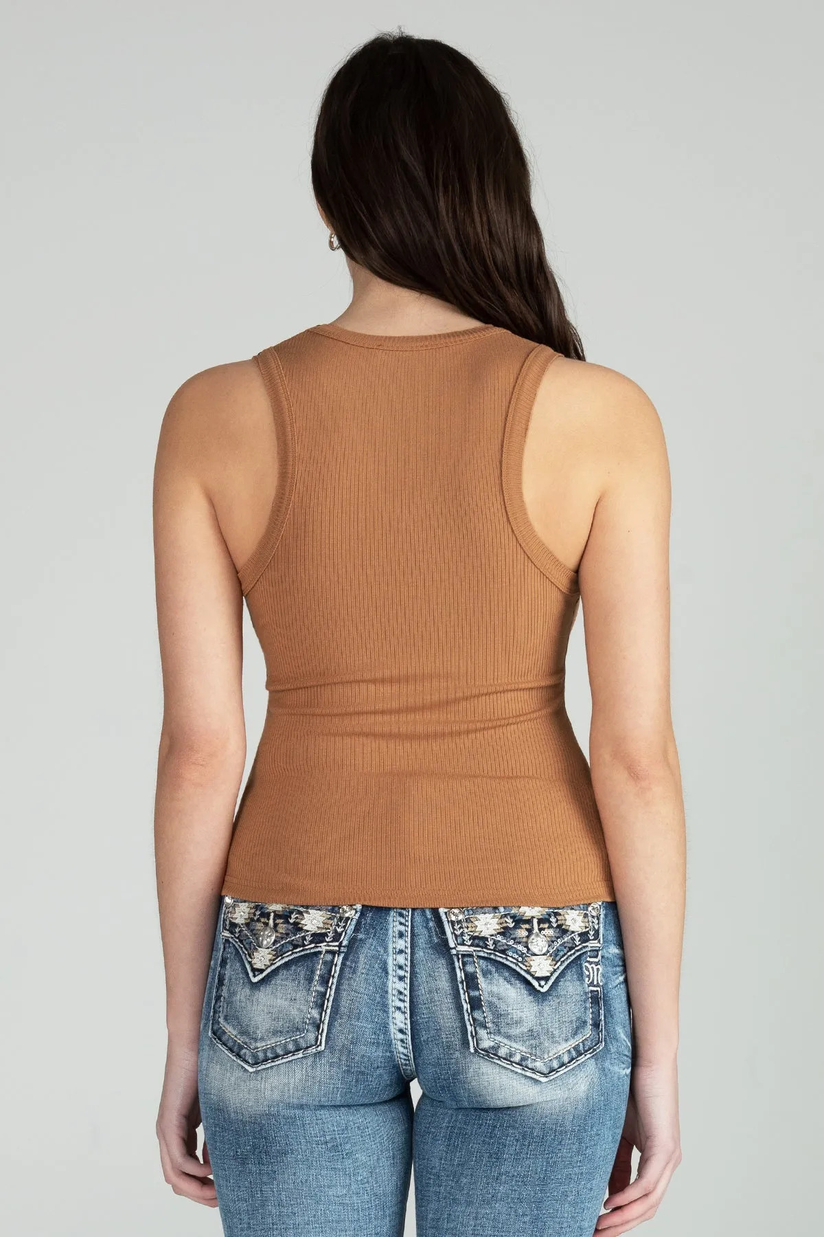 Studded Knit Tank