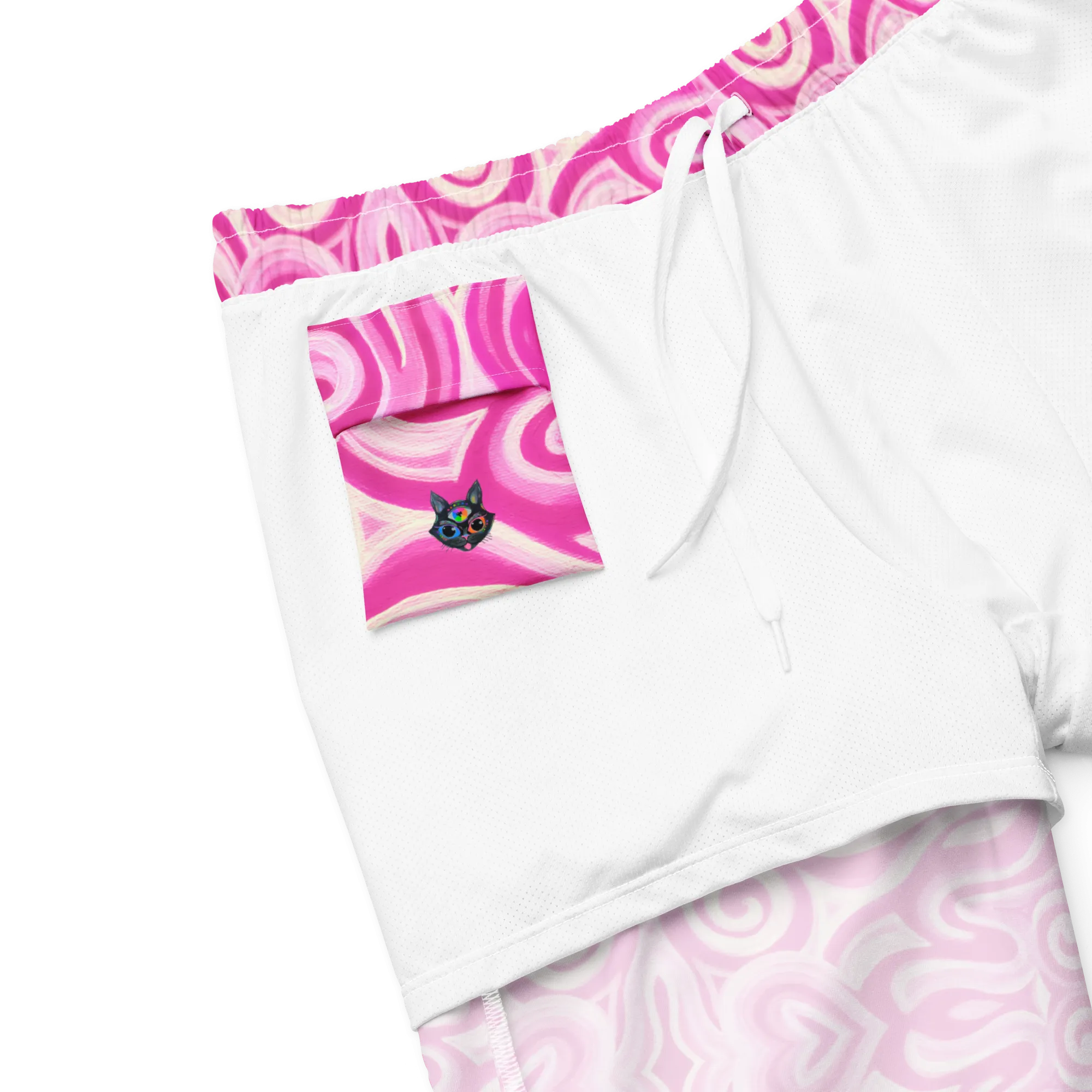 Swim Trunks ( Secret Internal Pocket)- "Princess" Design