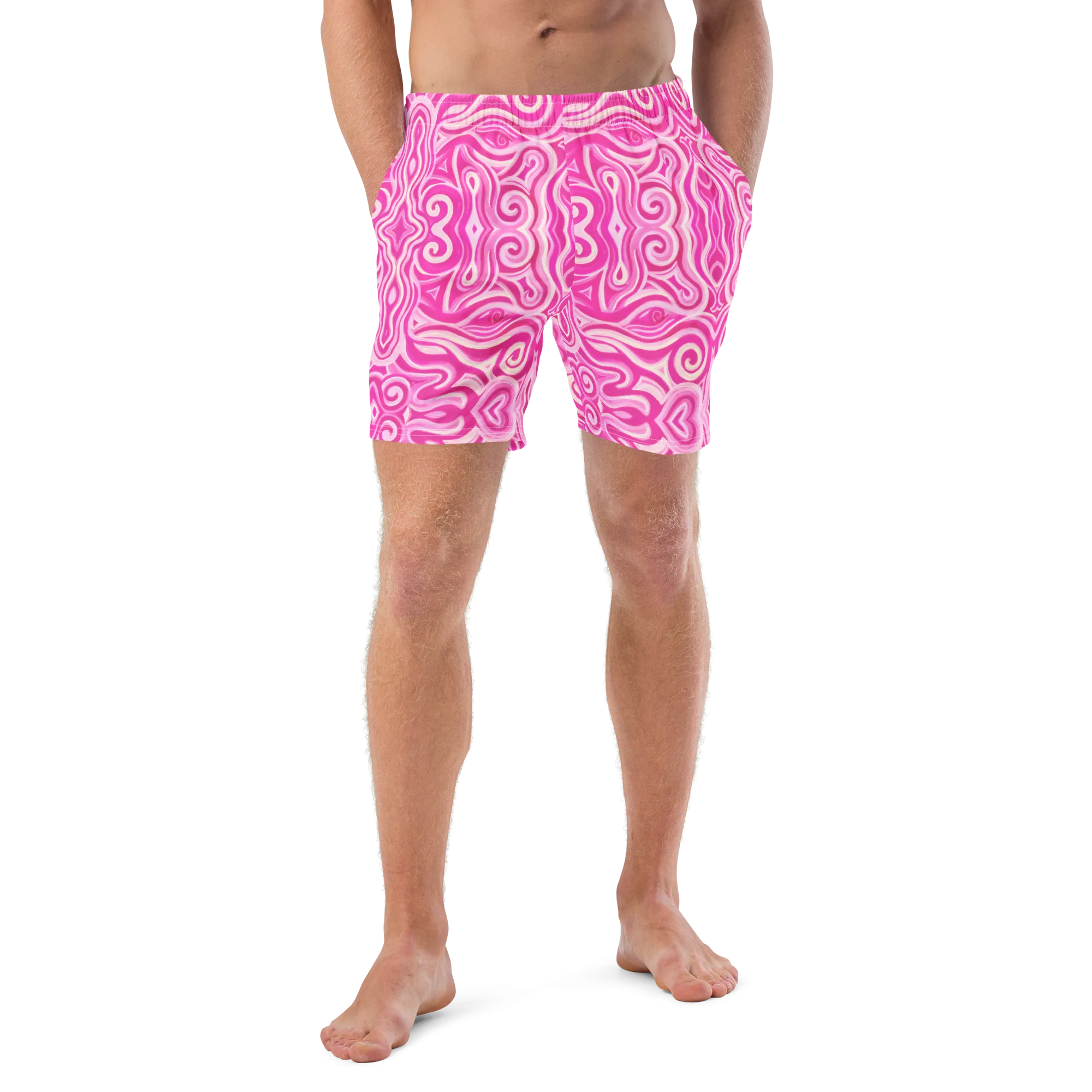 Swim Trunks ( Secret Internal Pocket)- "Princess" Design