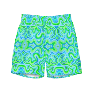 Swim Trunks ( Secret Internal Pocket)- "Slushee" Design