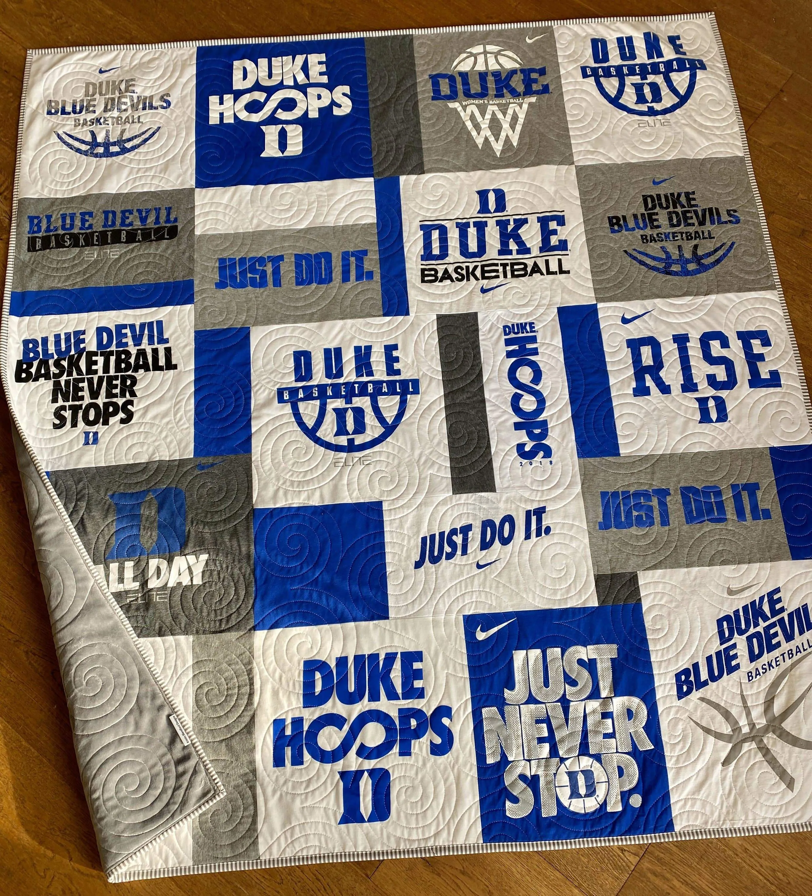 T-Shirt Quilt DEPOSIT Memory Blanket Custom Graduation Gift Tee Handmade Keepsake Personalized Modern Design Sport Clothing College Birthday