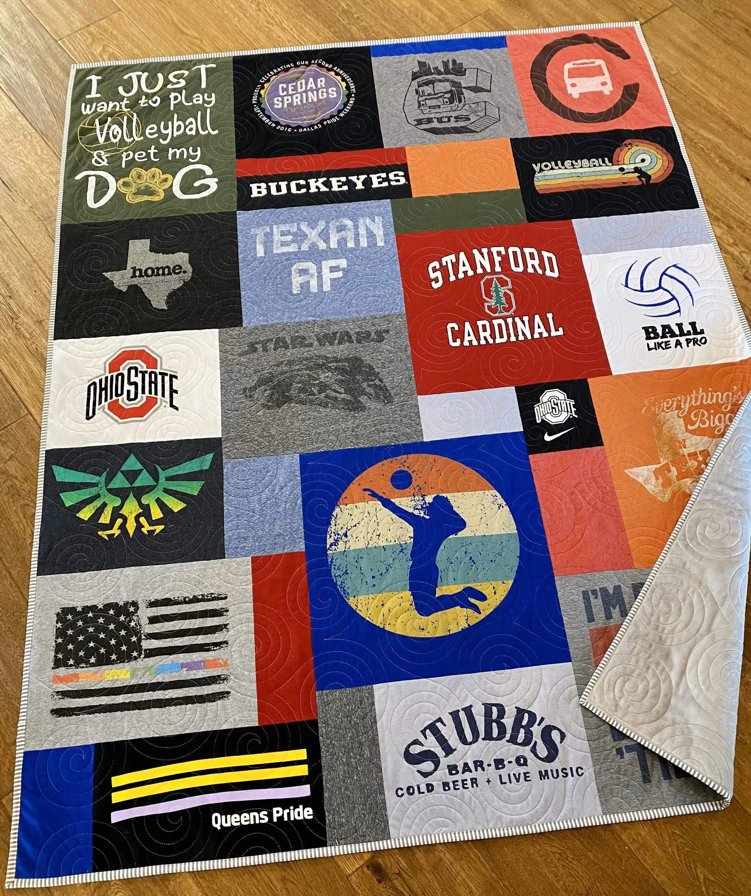 T-Shirt Quilt DEPOSIT Memory Blanket