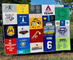 T-Shirt Quilt DEPOSIT Memory Blanket