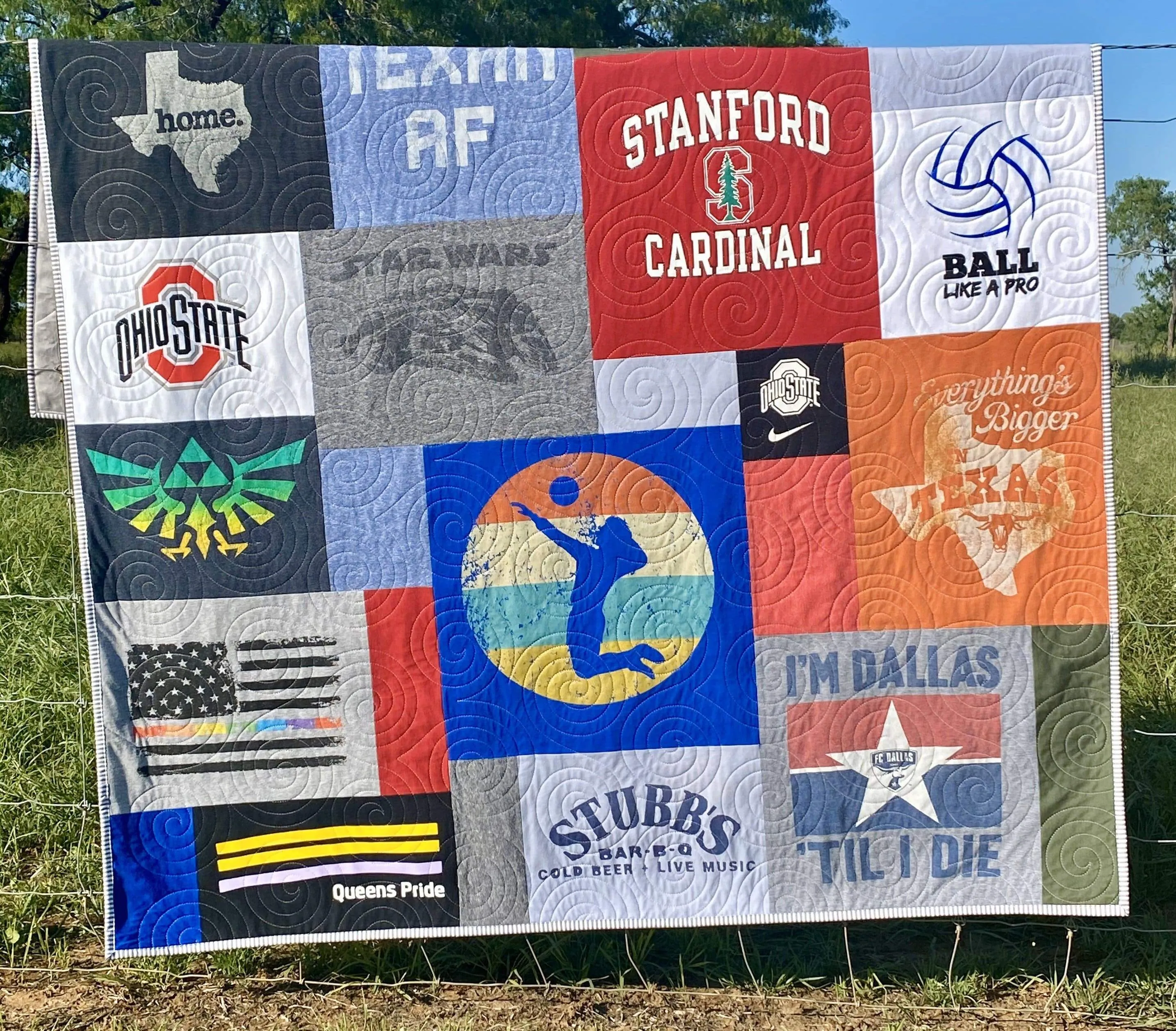 T-Shirt Quilt DEPOSIT Memory Blanket