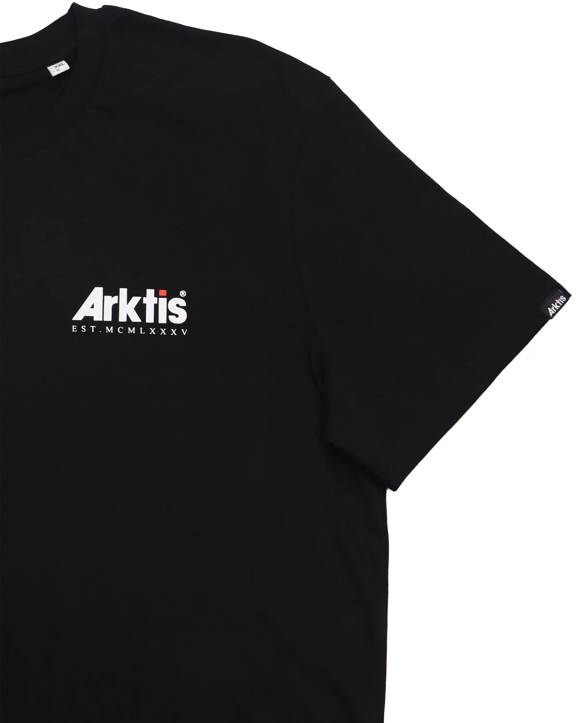 TE006 - Veni Vidi Vici Back Print Tee - Black