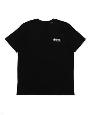TE006 - Veni Vidi Vici Back Print Tee - Black