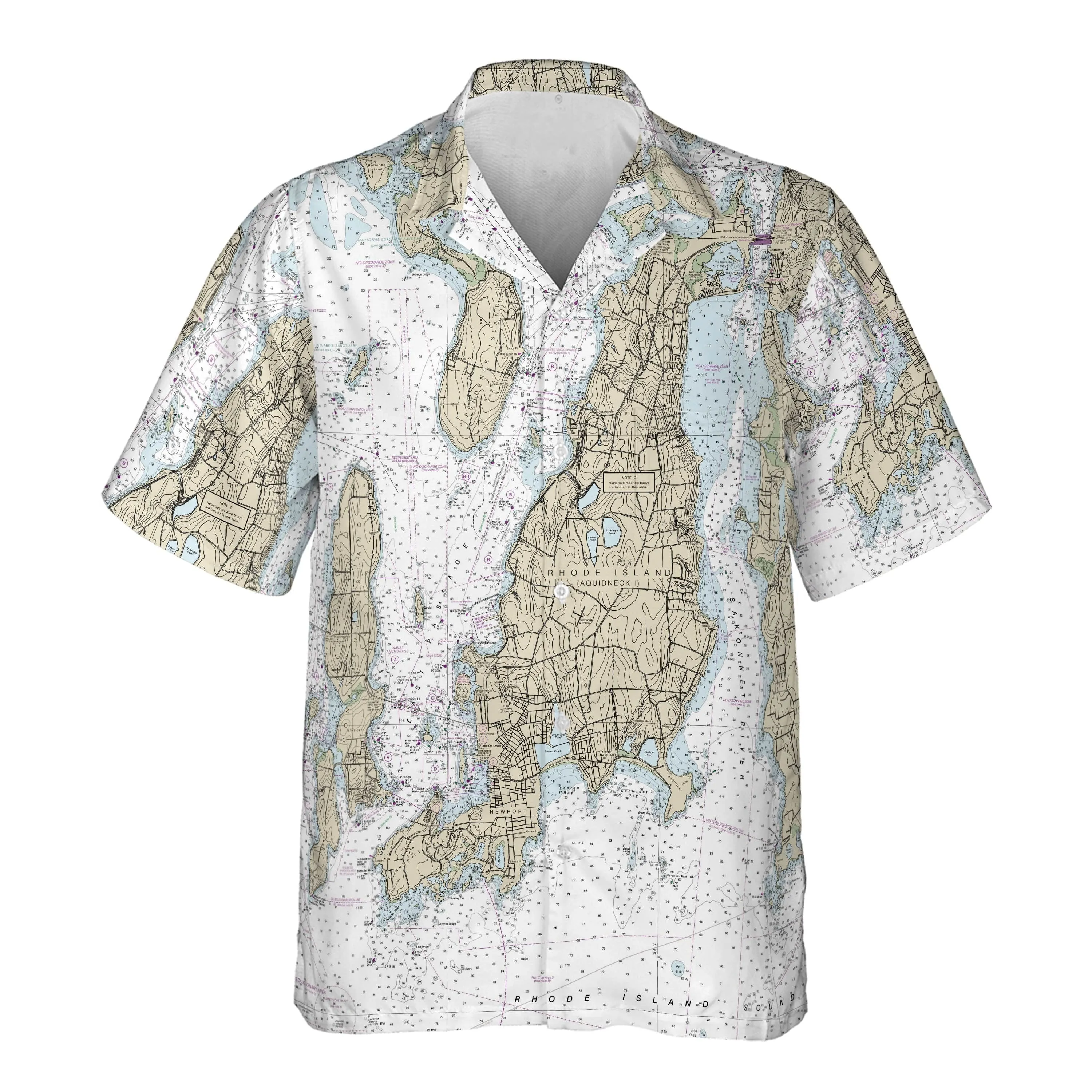 The Aquidneck Island Pocket Camp Shirt