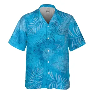 The Gulf of Maine Blue Ferns Pocket Shirt