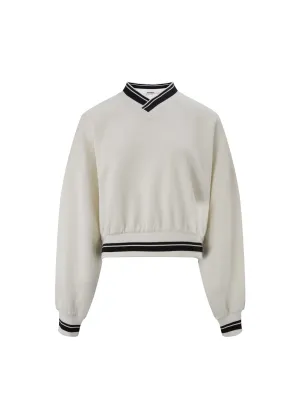 The Varsity STYBB Sweatshirt - Ivory Black