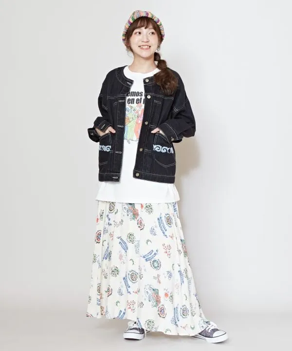 Traveling Caravela Long Skirt