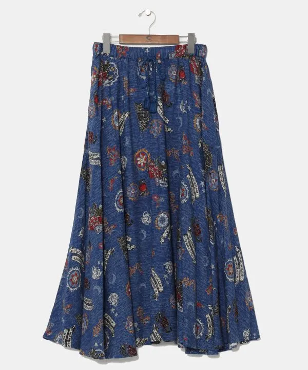 Traveling Caravela Long Skirt