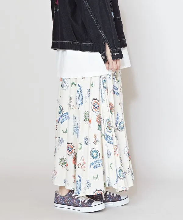 Traveling Caravela Long Skirt