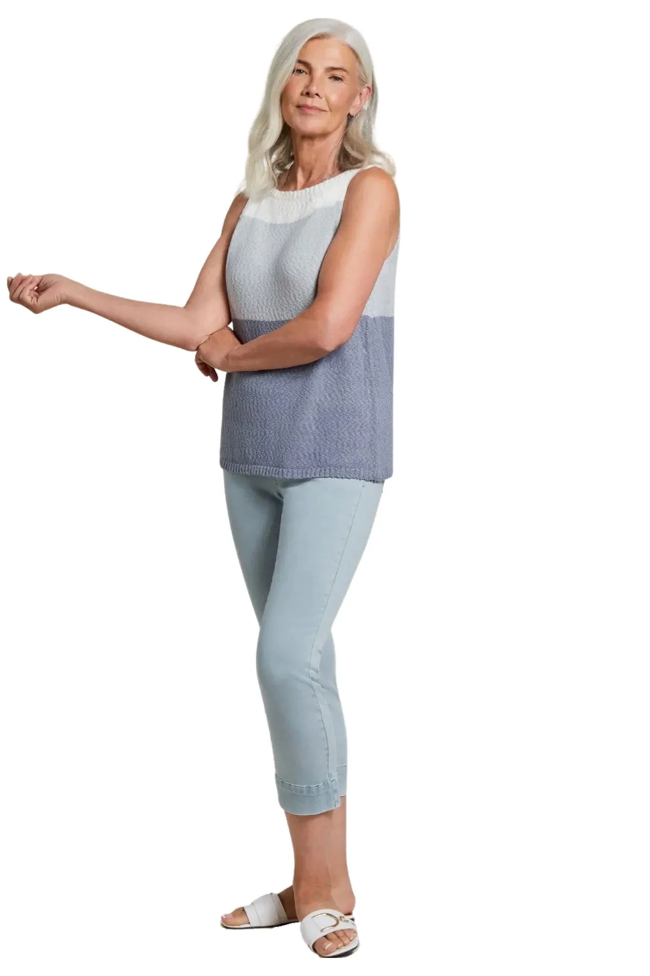Tribal- Pull-On Kick Flare Capris