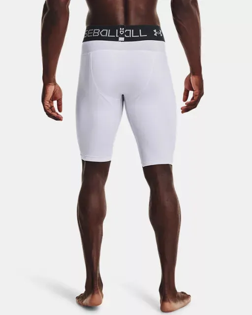 Under Armour Men's Utility Baseball Slider Short - White