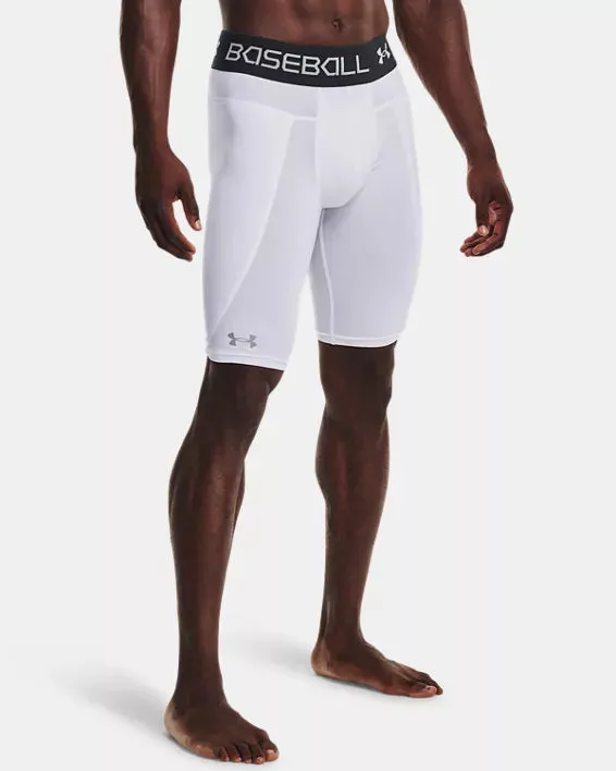 Under Armour Men's Utility Baseball Slider Short - White