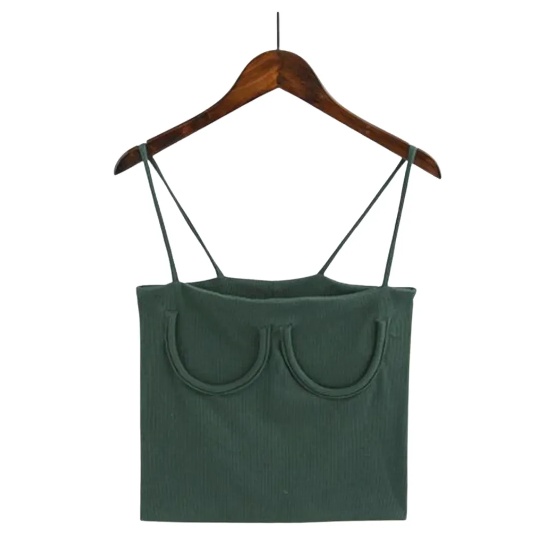 Underwire Support Knit Cami