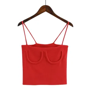 Underwire Support Knit Cami