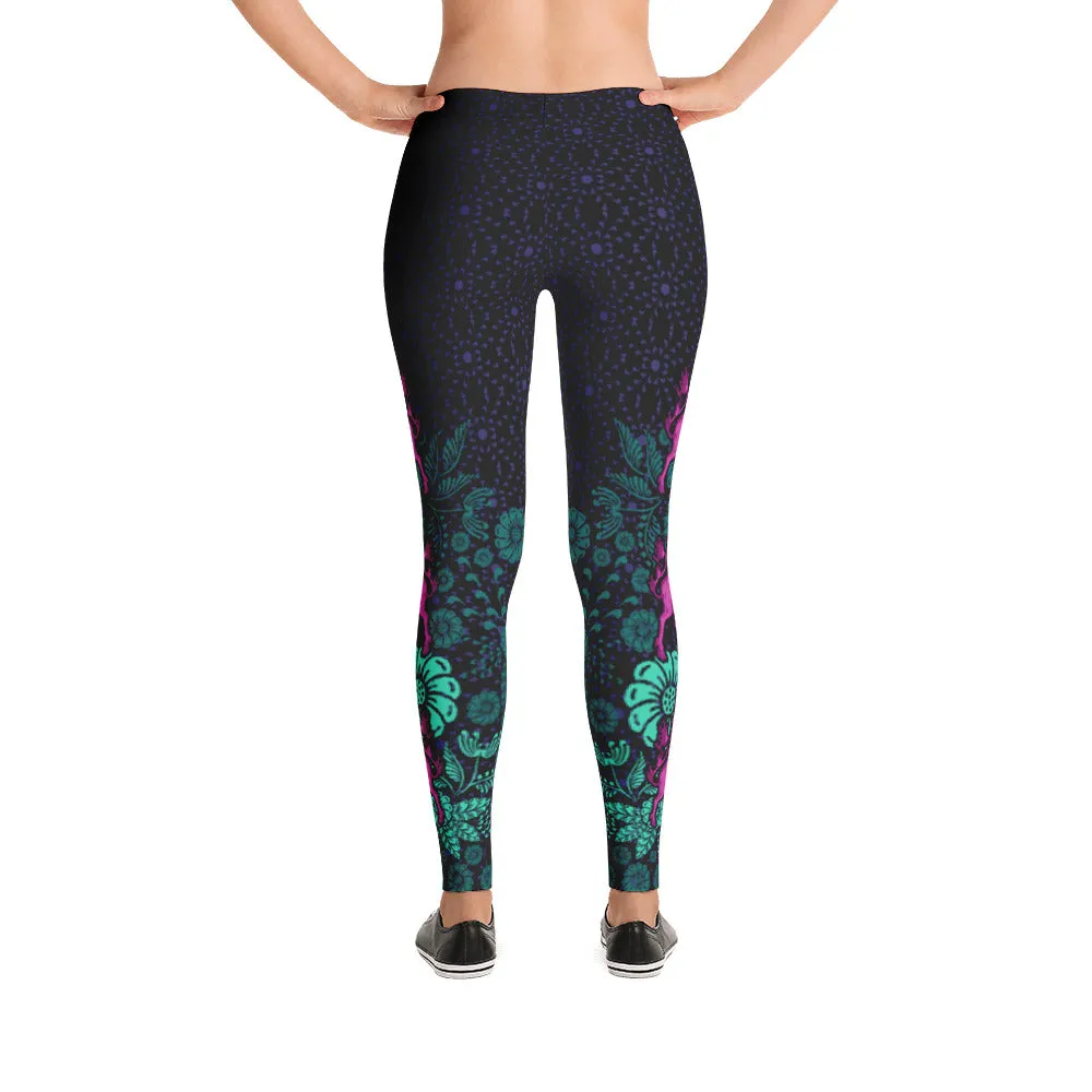 UNICORN MAJESTY Mid-Rise Leggings