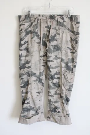 Union Bay Camo Cargo Cuffed Capri Pants | 11