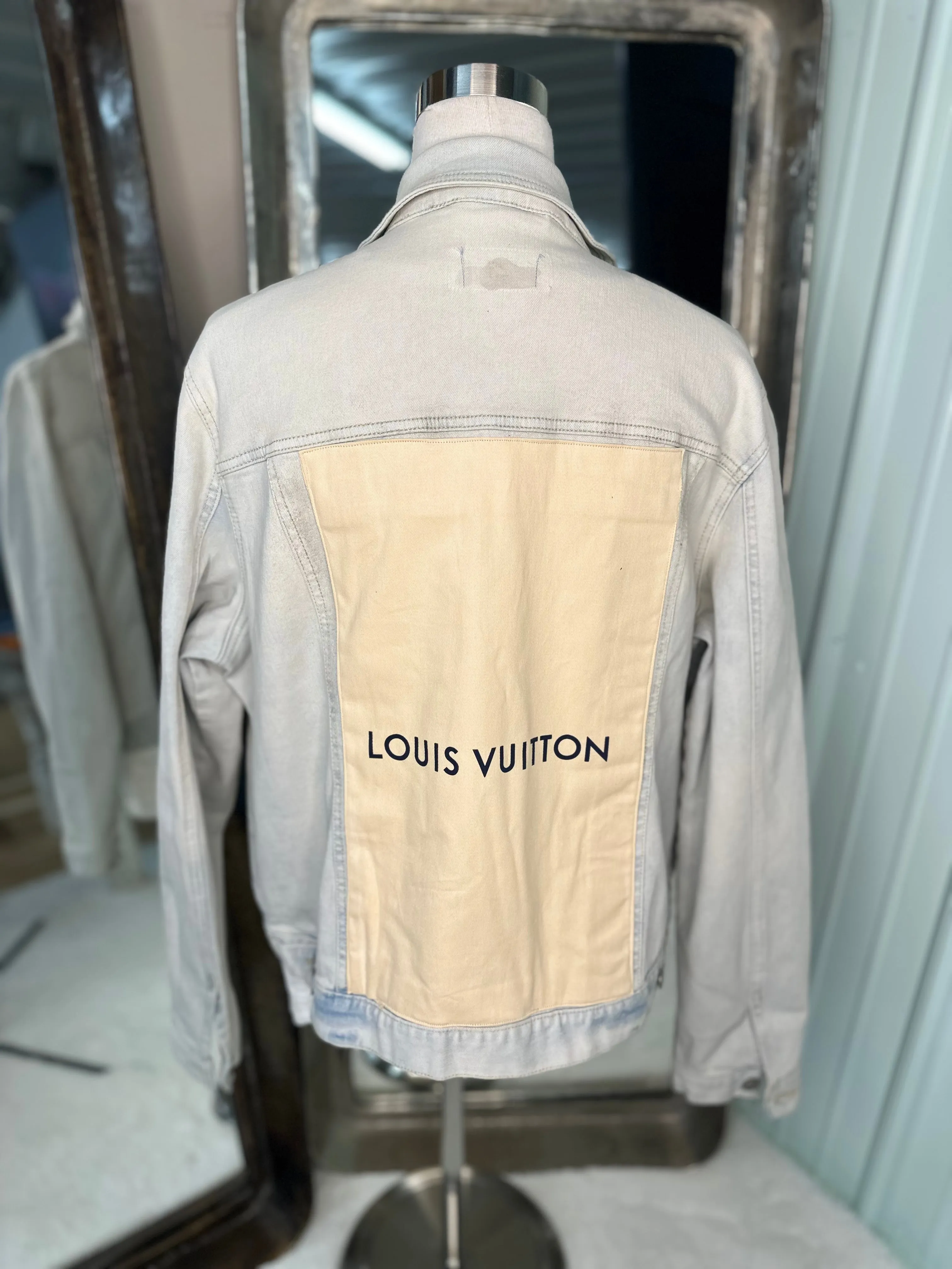 Upcycled designer jacket