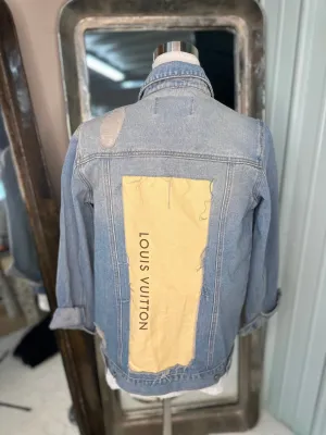 Upcycled designer jacket