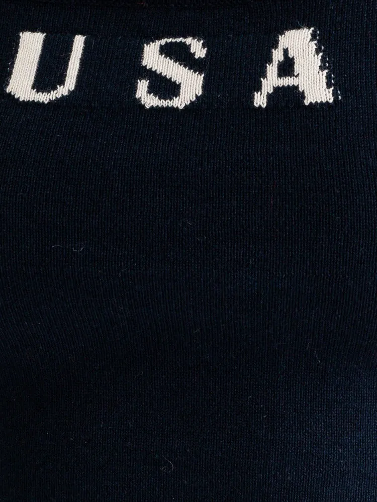 USA Square Neck Tank Top