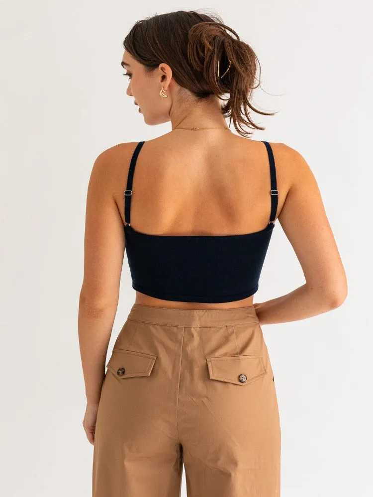 USA Square Neck Tank Top